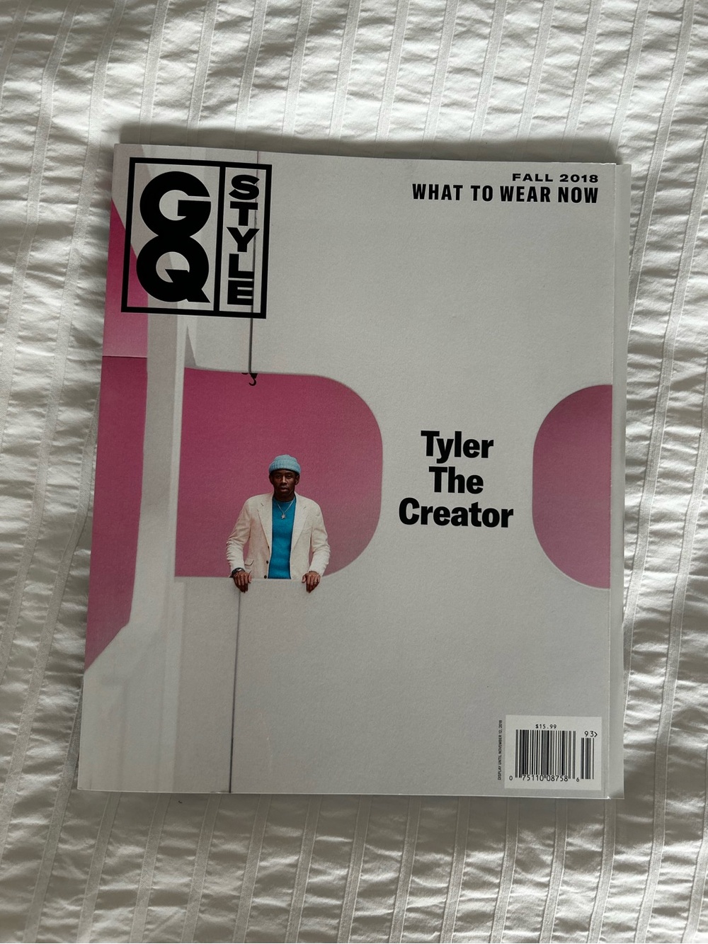 Tyler, The Creator Cover GQ Style Magazine Fall 2018 Issue